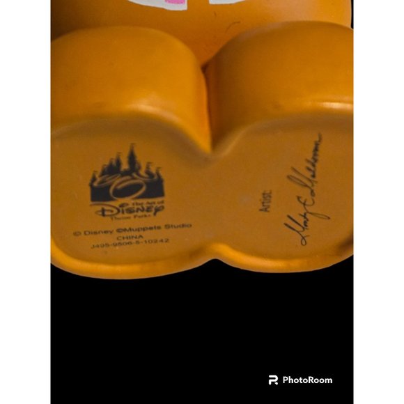 Disney Vinylmation Fozzie Bear 3" The Muppets Series 1 Artist Signature Preowned - Picture 3 of 6